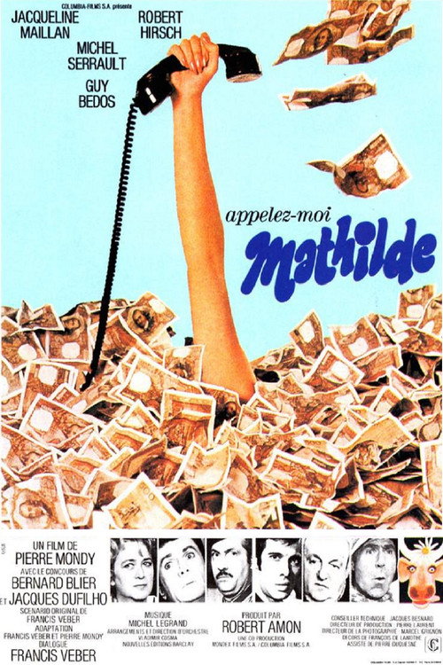 Cartel de Appelez-moi Mathilde