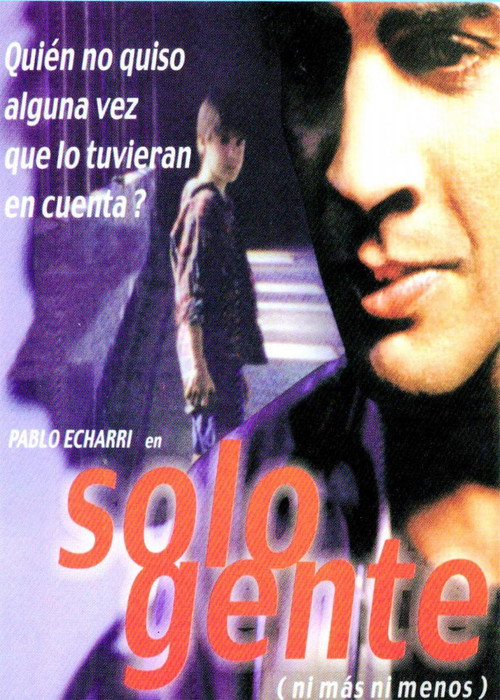 Cartel de Solo gente