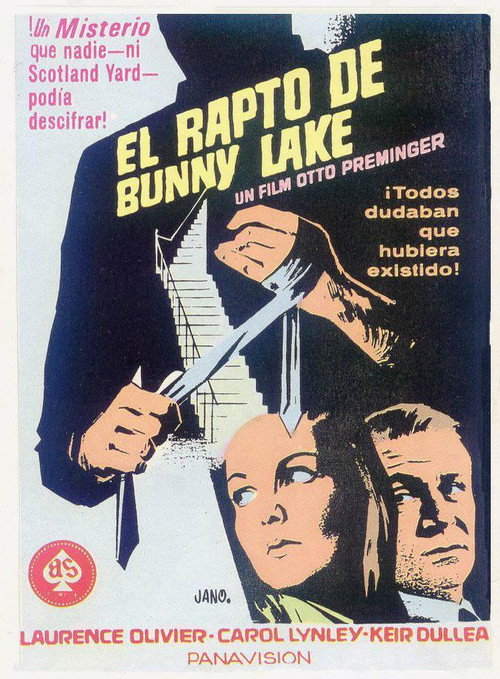 Cartel de El rapto de Bunny Lake