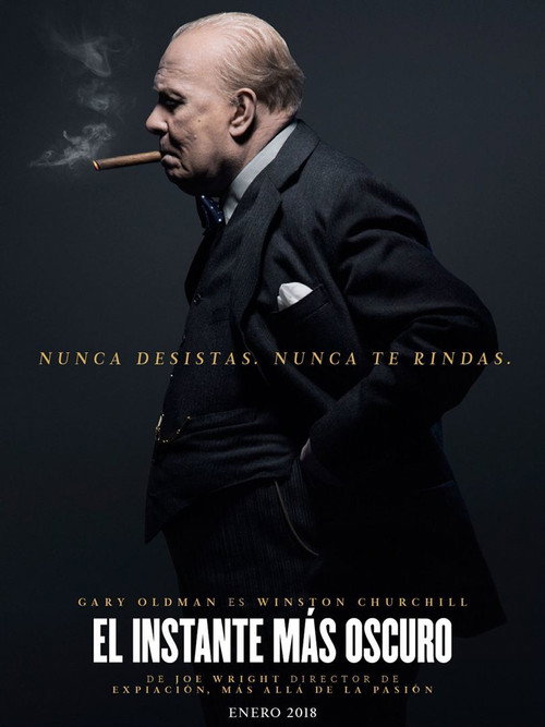 Cartel de El instante más oscuro