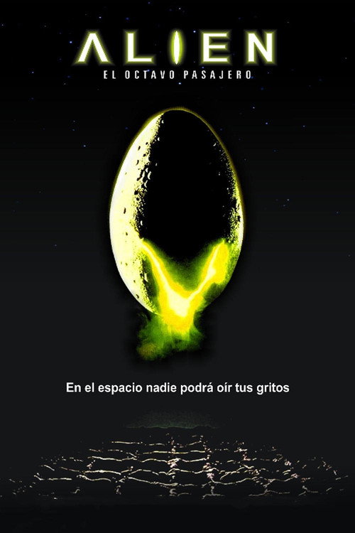 Cartel de Alien: El octavo pasajero