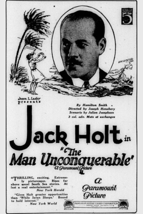 Cartel de The Man Unconquerable