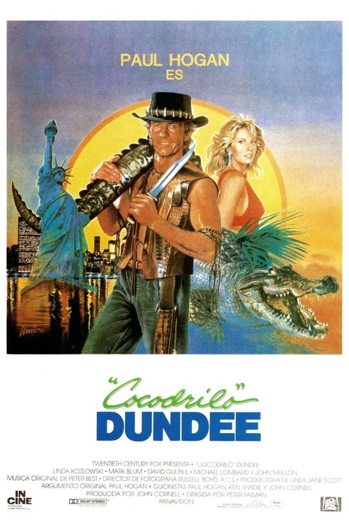 Cartel de Cocodrilo Dundee