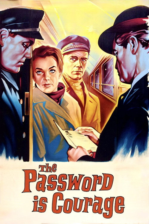 Cartel de The Password Is Courage