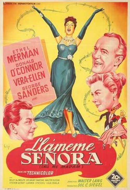 Cartel de Llámeme señora