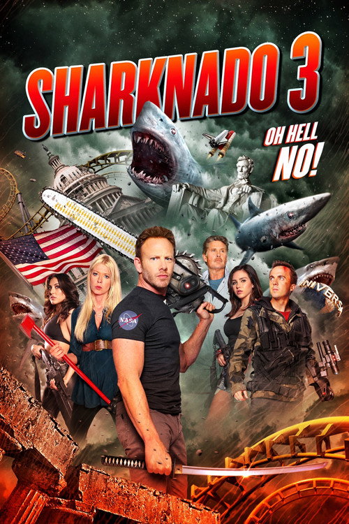 Cartel de Sharknado 3
