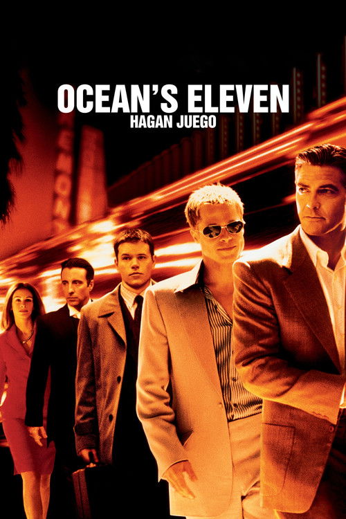 Cartel de Ocean's Eleven. Hagan juego