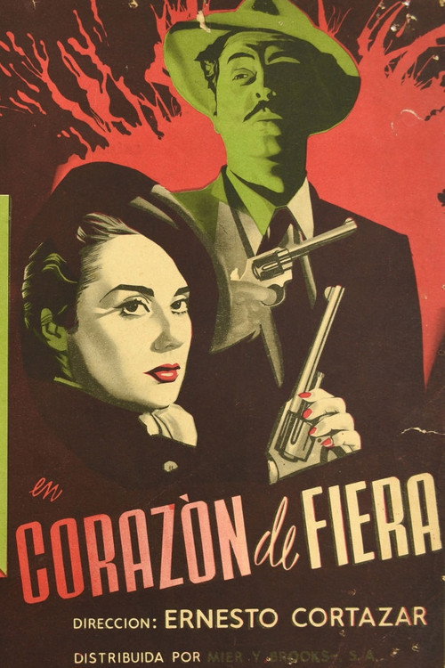 Cartel de Corazón de fiera