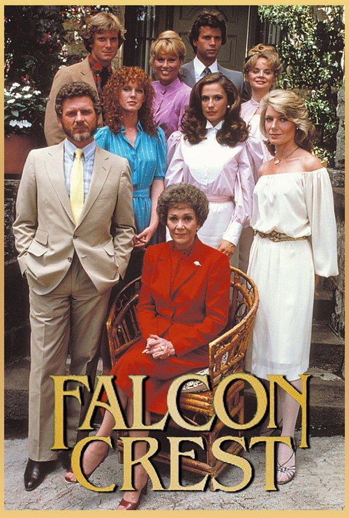 Cartel de Falcon Crest