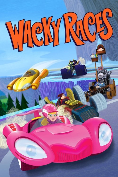 Cartel de Los autos locos