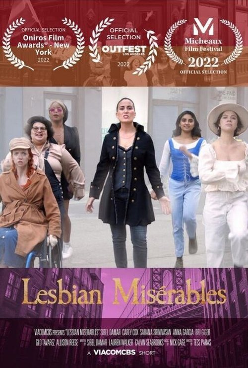 Cartel de Lesbian Miserables
