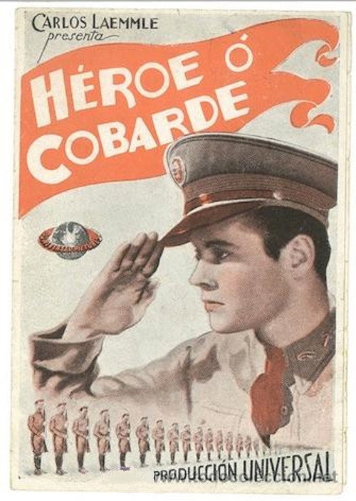 Cartel de ¿Héroe o cobarde?