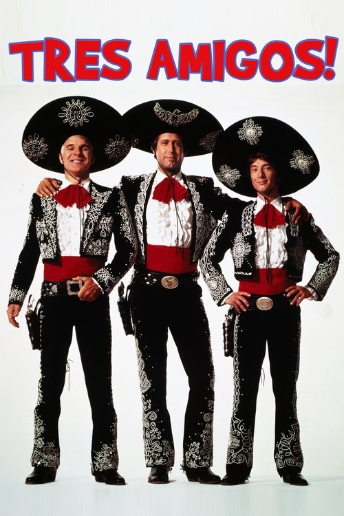 Cartel de ¡Tres amigos!