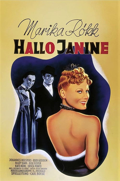 Cartel de Hallo Janine