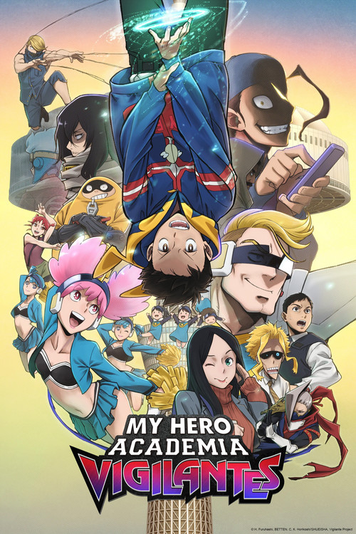 Cartel de My Hero Academia: Vigilantes