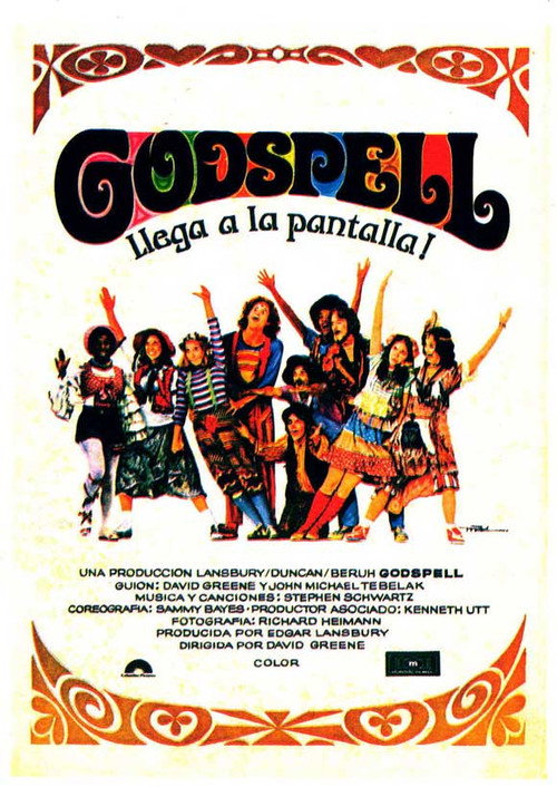 Cartel de Godspell