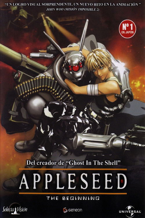 Cartel de Appleseed: The Beginning