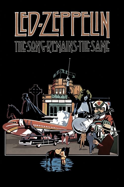 Cartel de Led Zeppelin: The Song Remains the Same