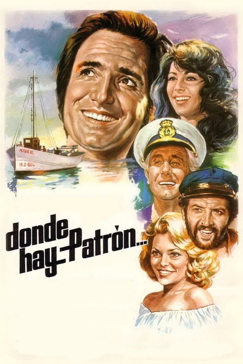 Cartel de Donde hay patrón...