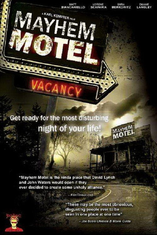 Cartel de Mayhem Motel