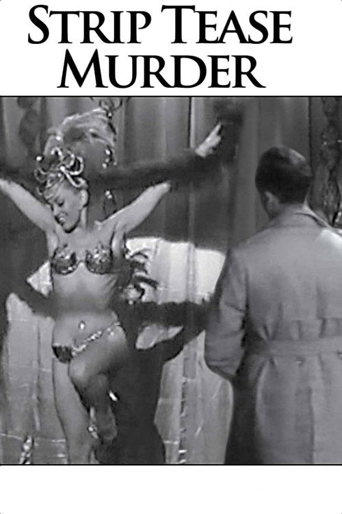 Cartel de Strip Tease Murder