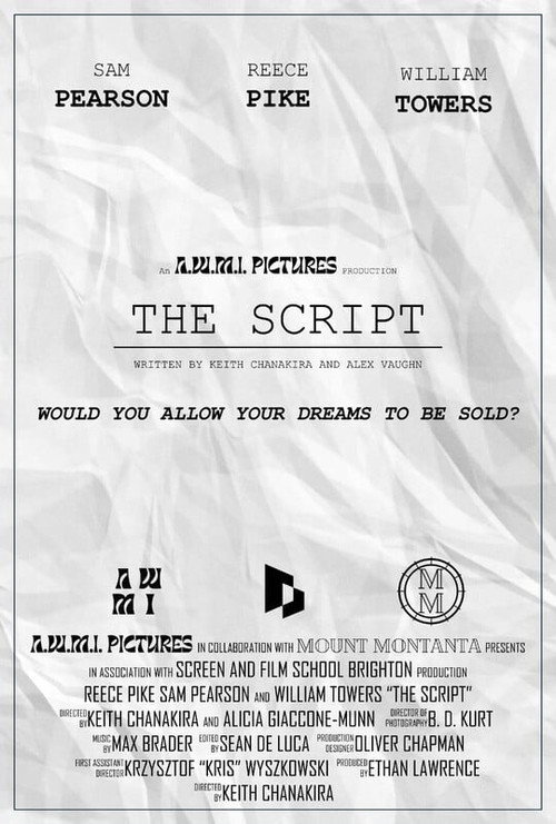 Cartel de The Script