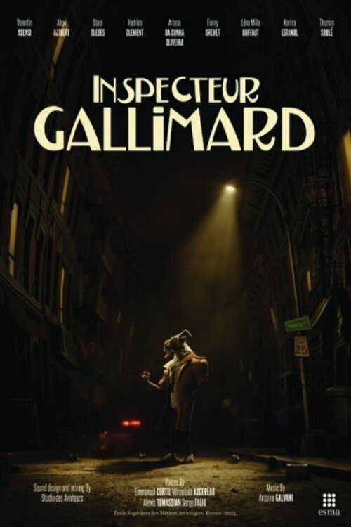 Cartel de Inspecteur Gallimard