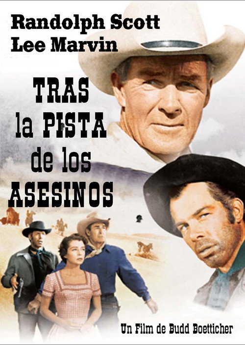 Cartel de Tras la pista de los asesinos
