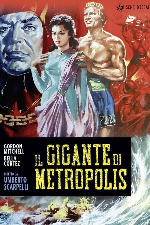 Cartel de El gigante de Metrópolis