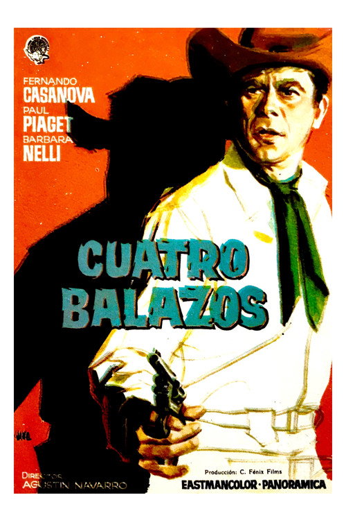 Cartel de Cuatro balazos