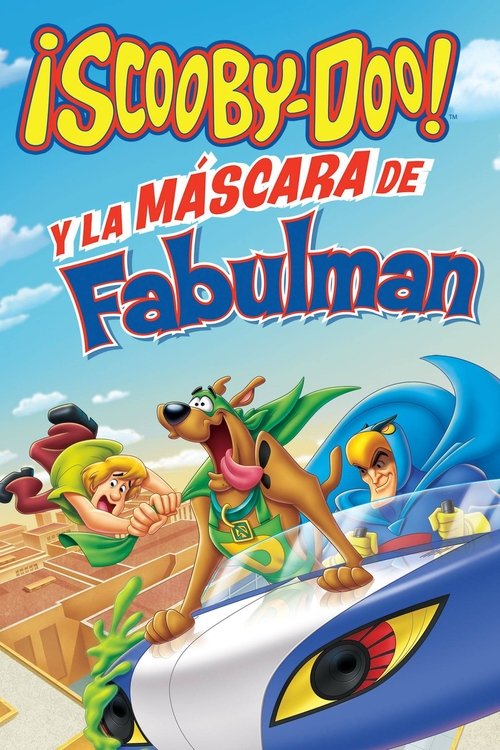 Cartel de Scooby-doo: La máscara del Halcón azul