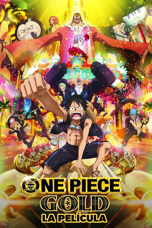 Cartel de One Piece Gold