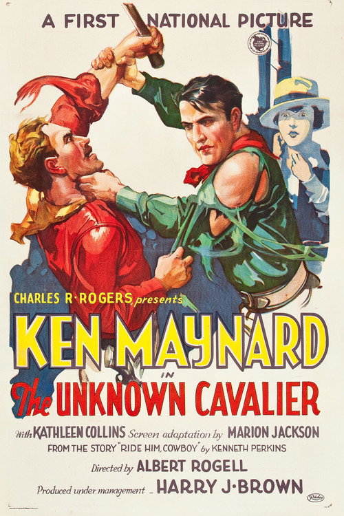 Cartel de The Unknown Cavalier