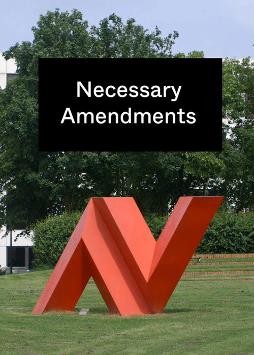 Cartel de Necessary Amendments