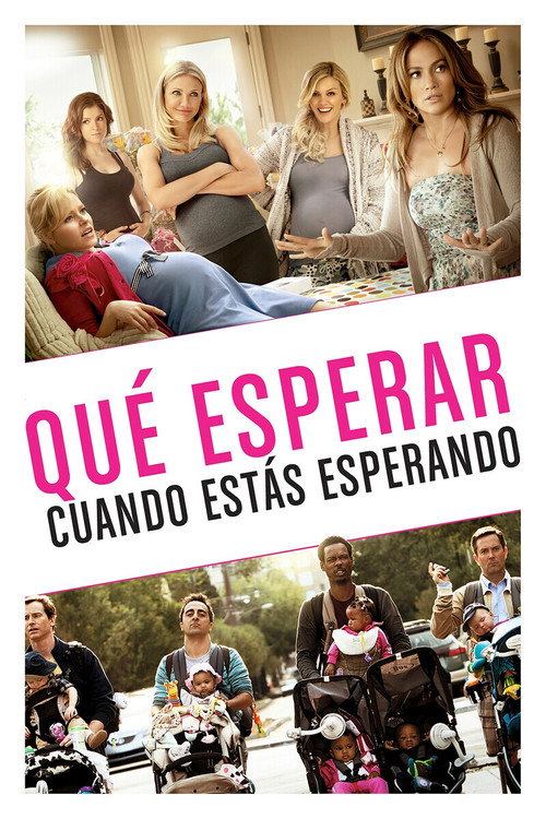 Cartel de Qué esperar cuando estás esperando