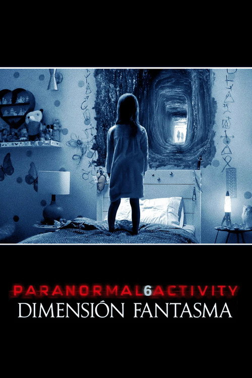 Cartel de Paranormal Activity: Dimensión fantasma
