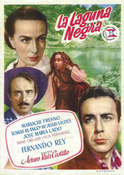Cartel de La laguna negra
