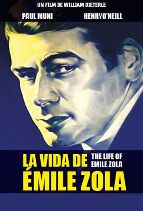 Cartel de La vida de Emile Zola