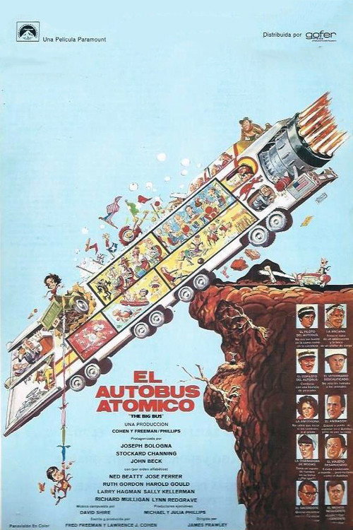 Cartel de El autobús atómico