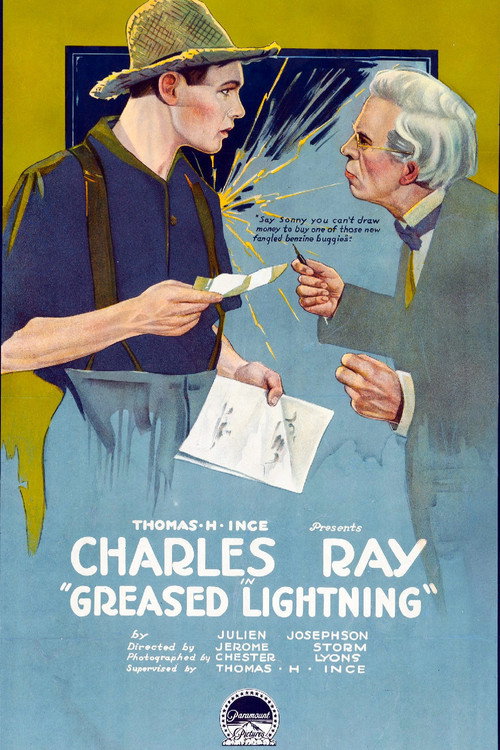 Cartel de Greased Lightning