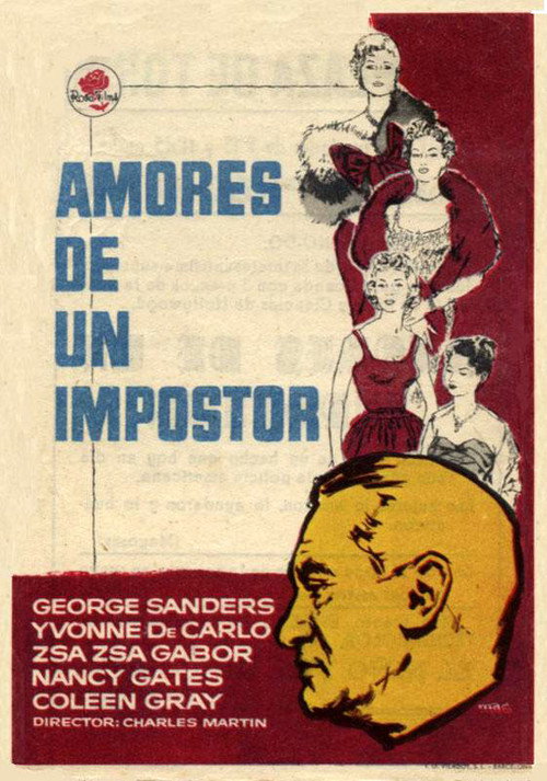 Cartel de Amores de un impostor