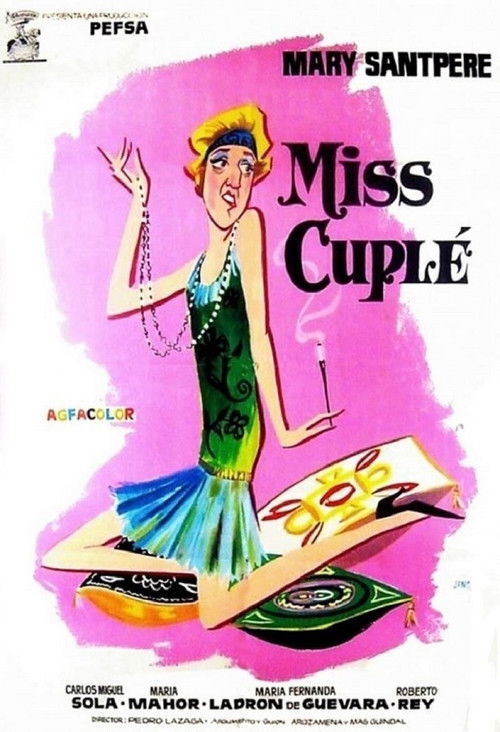 Cartel de Miss Cuplé