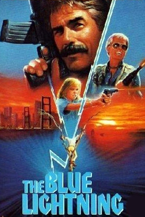Cartel de The Blue Lightning