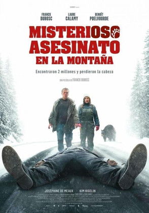 Cartel de Misterioso asesinato en la montaña