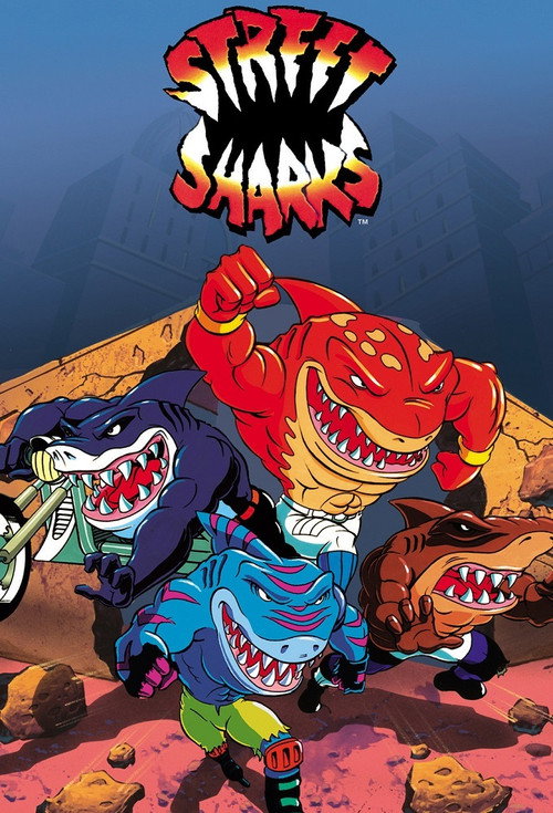 Cartel de Street Sharks