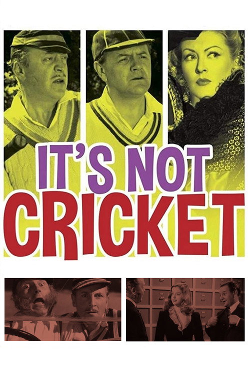 Cartel de It's Not Cricket
