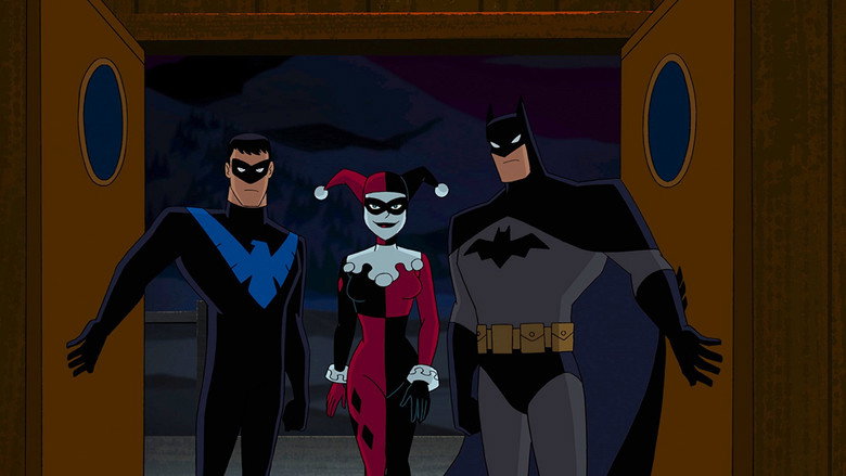 Fotograma de Batman y Harley Quinn