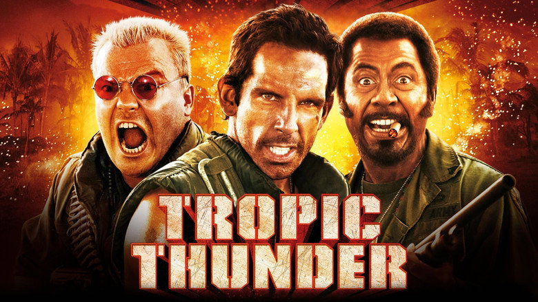 Fotograma de Tropic Thunder, ¡una guerra muy perra!