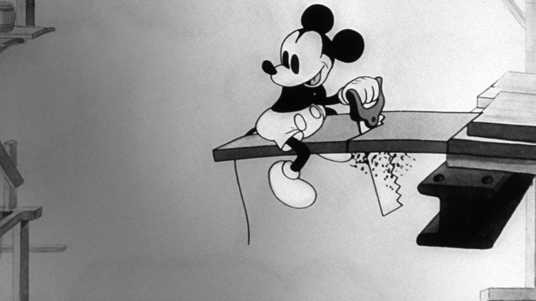 Fotograma de Mickey Mouse: Construyendo un edificio