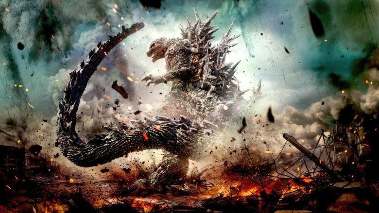 Fotograma de Godzilla. Minus One